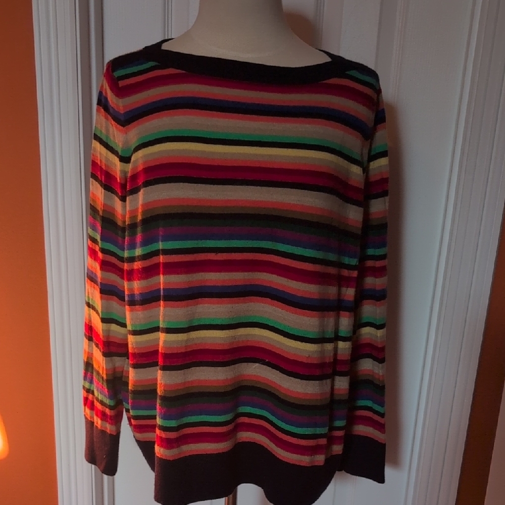 Striped Multicolor Women's Sweater